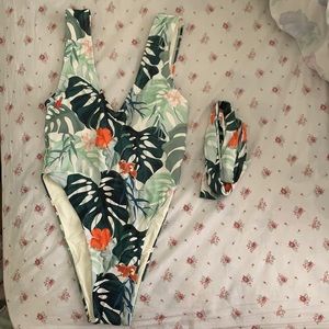 Toluca swim Artemis midi in ambrosia